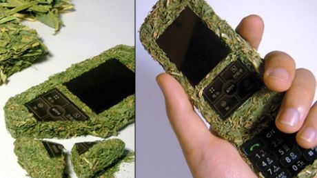 Biodegradowalny telefon z trawy 1