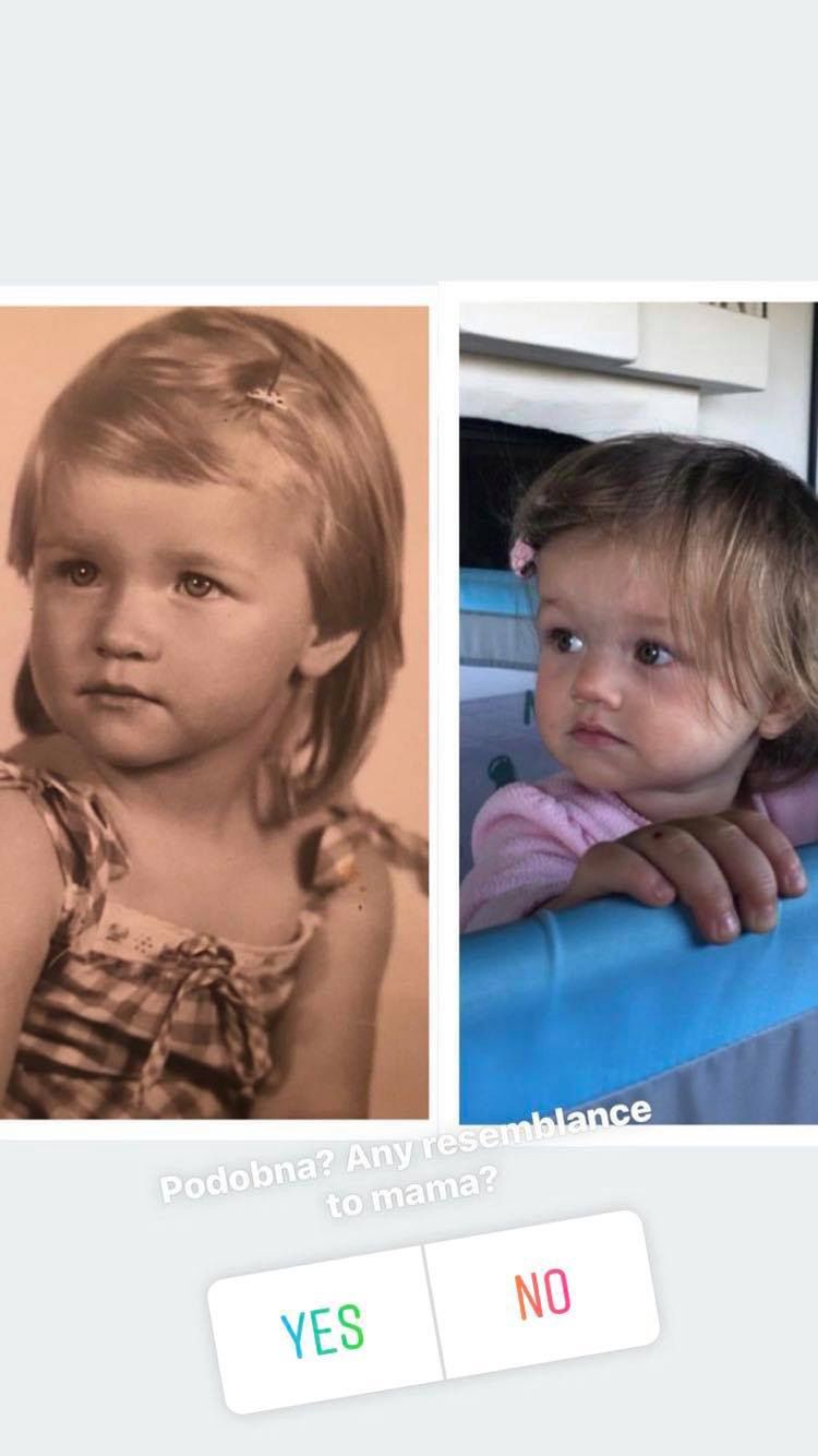 Joanna Krupa z córką 