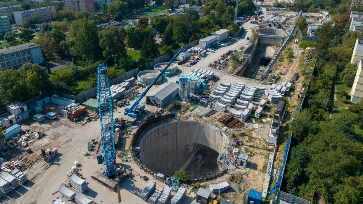 Budowa tunelu średnicowego w Łodzi