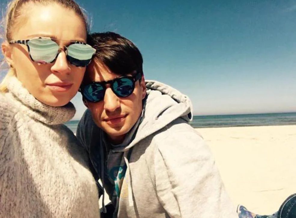Martyna Gliwińska chwali się stópką synka