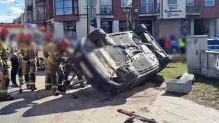 Płock: Wypadek na skrzyżowaniu. Trzylatek w szpitalu