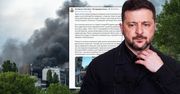 "Trwa akcja ratunkowa". Jest reakcja Zełenskiego po nocnych uderzeniach