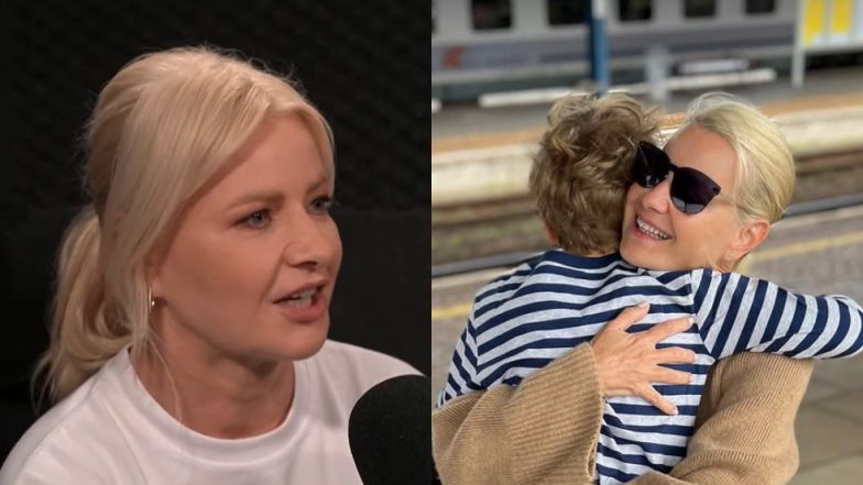 Małgorzata Kożuchowska wspomina powrót do pracy po ciąży