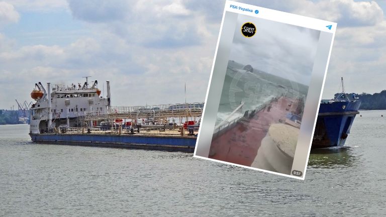 Rosyjskie tankowce złamały się na pół