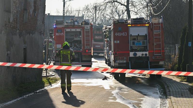 Policjanci znaleźli ciało mężczyzny w Skale