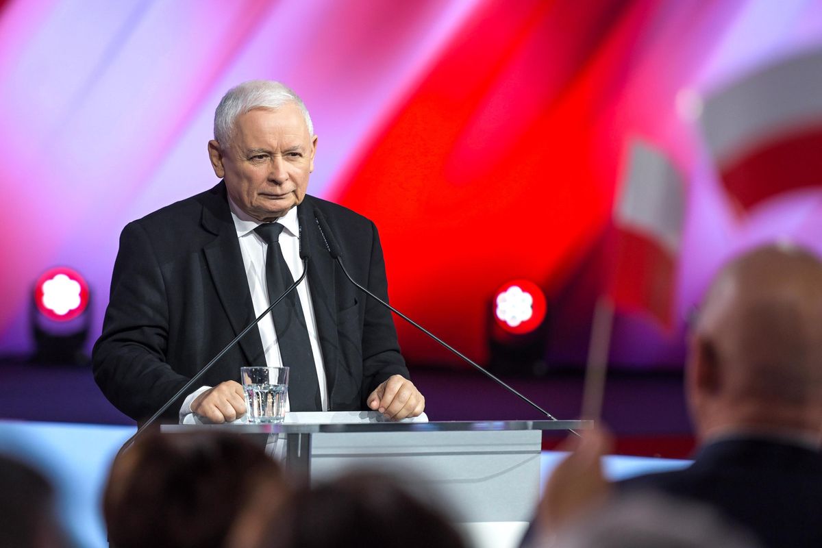 Jarosław Kaczyński na Konwencji Europejskiej