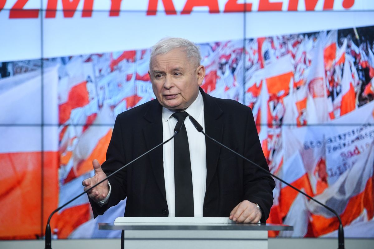 Kaczyński chce nowej telewizji. "Ja muszę tu być jak katarynka"