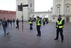 Podłożenie pocisku na Krakowskim Przedmieściu. Są zarzuty