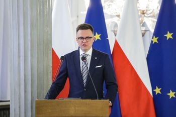 Zapytał marszałka o "atak na Mateckiego". Zdecydowana reakcja