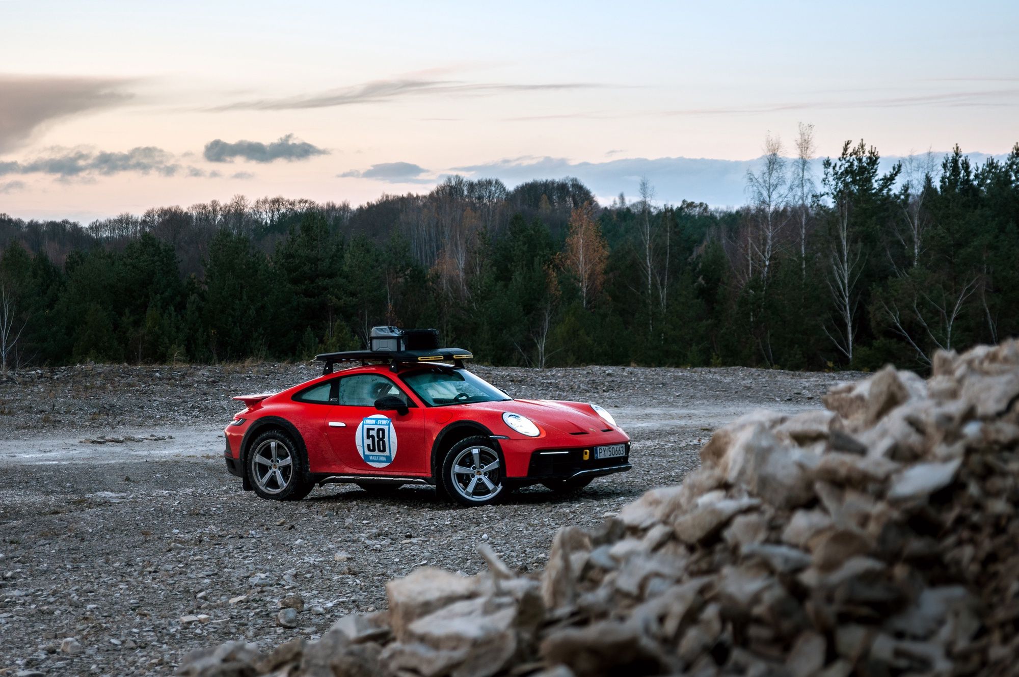 Porsche 911 Dakar RED58 Special