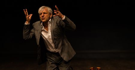 Głośna sztuka „Ja, Feuerbach” w wykonaniu Teatru Chorea z Łodzi na scenie Centrum Kultury w Lublinie