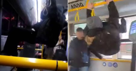 Nastolatek podróżuje autobusami i nagrywa filmiki z cyklu „moja siłownia”. ZTM apeluje o zgłaszanie takich zachowań