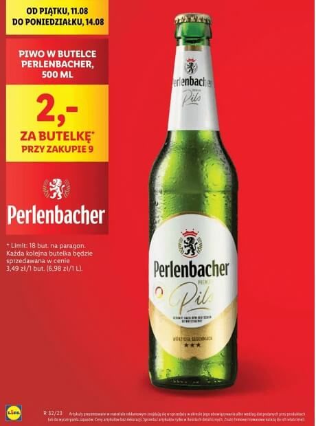 promocja piwa lidl