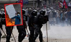 Co najmniej 19 osób nie żyje, setki rannych. Nepal znosi zakaz