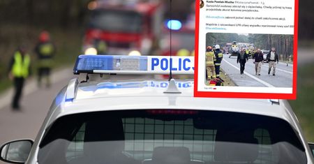 Prezydencka kolumna mijała wypadek. Duda zabronił odjeżdżać
