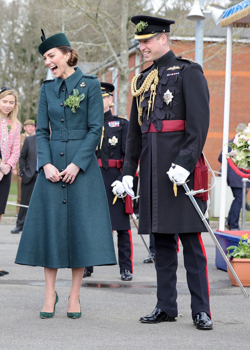 Księżna Kate na paradzie z okazji dnia Św. Patryka 