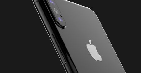 Te grafiki pokazują, jak może wyglądać iPhone 8 z ekranem OLED bez ramek