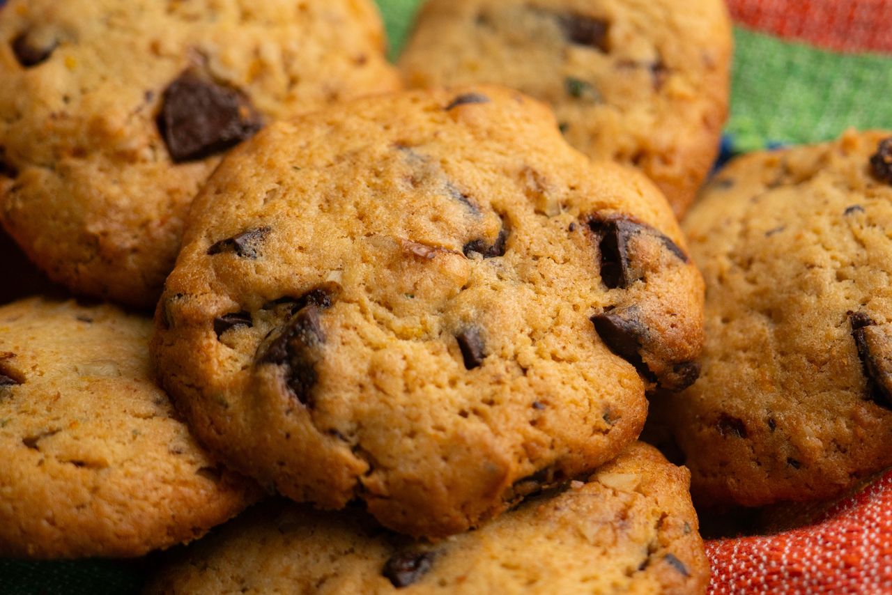 Z sezonowego warzywa piekę ciasteczka