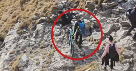 "Śmiertelne niebezpieczeństwo" w Tatrach. Tak turysta wszedł na Giewont