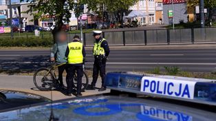 W Wojnowicach rowerzysta uciekł z miejsca kolizji. Potem wydmuchał 1,7 promila