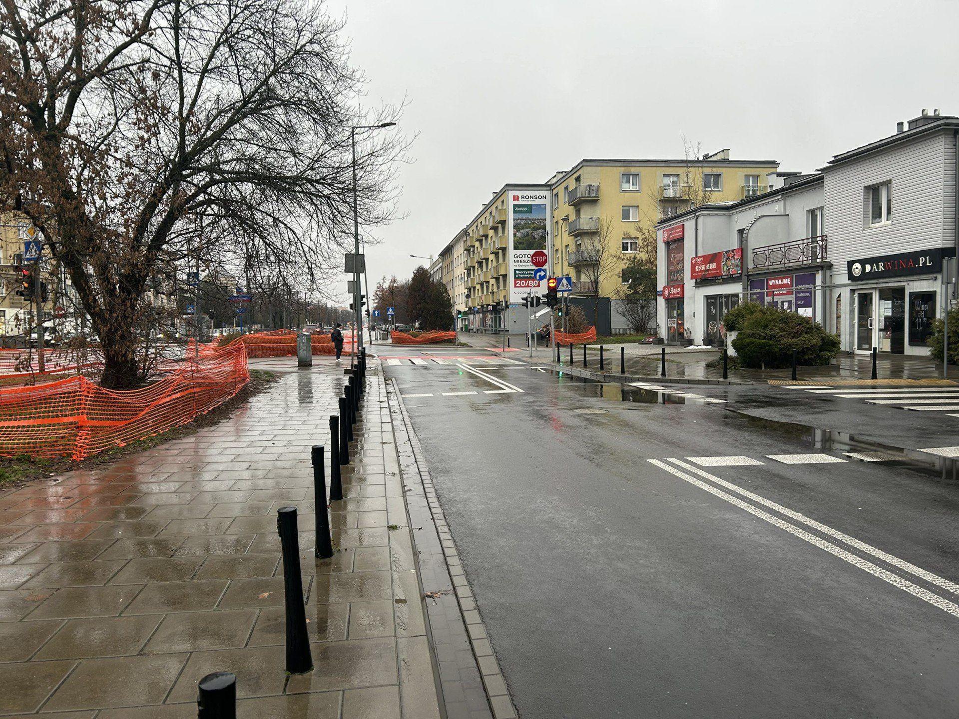 Skrzyżowanie do likwidacji na Mokotowie