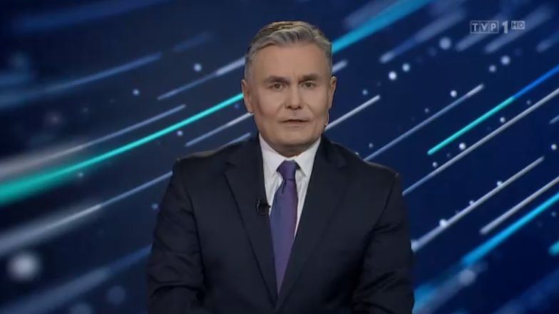 Marek Czyż w czwartkowym wydaniu "Wiadomości"