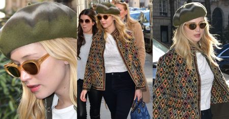 Dawno niewidziana Jennifer Lawrence biegnie na przymiarki u Diora