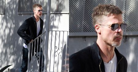 WYCHUDZONY Brad Pitt w Los Angeles! "Zaczyna nowe życie" (ZDJĘCIA)