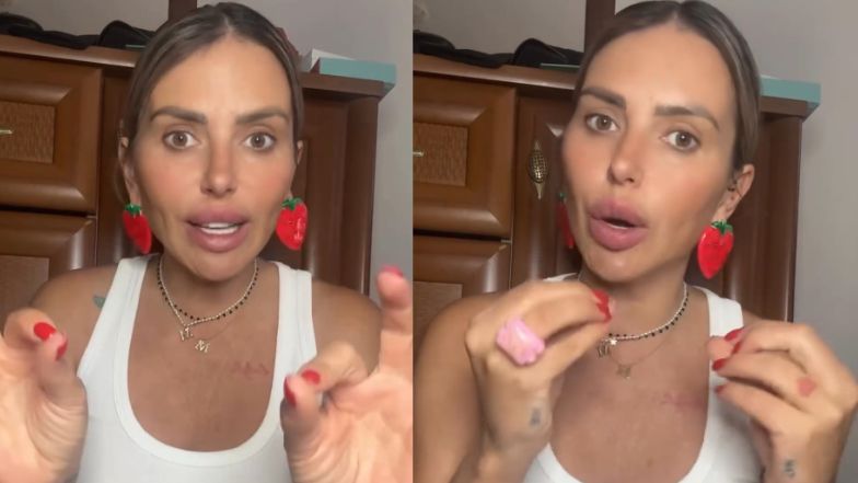 Monika Goździalska nie została wpuszczona do restauracji.