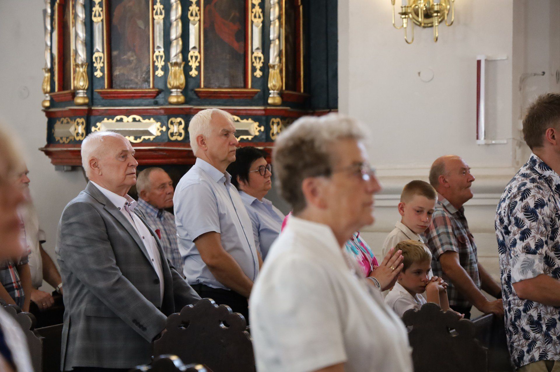 Grodziszczanie świętowali imieniny ks. kan. Czesława Tuszyńskiego