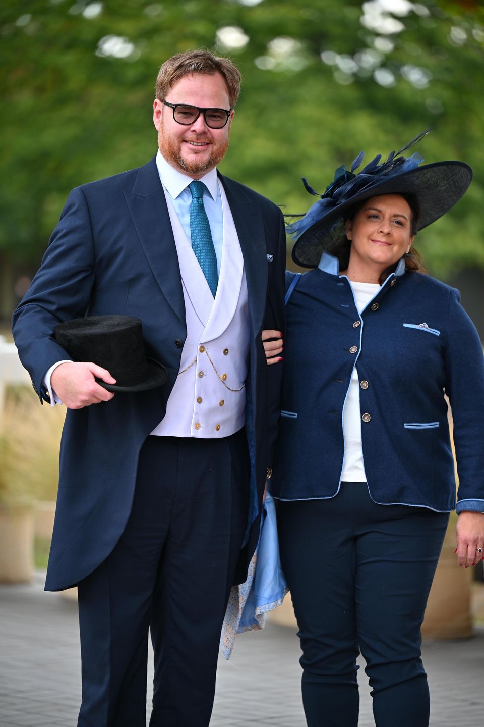 Książę Lubomirski-Lanckoroński z żoną