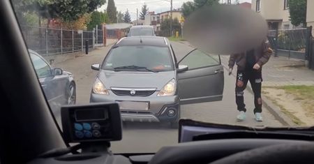 Sceny pod Poznaniem. Aż do niego wyszedł. "Zakluczyłem się"