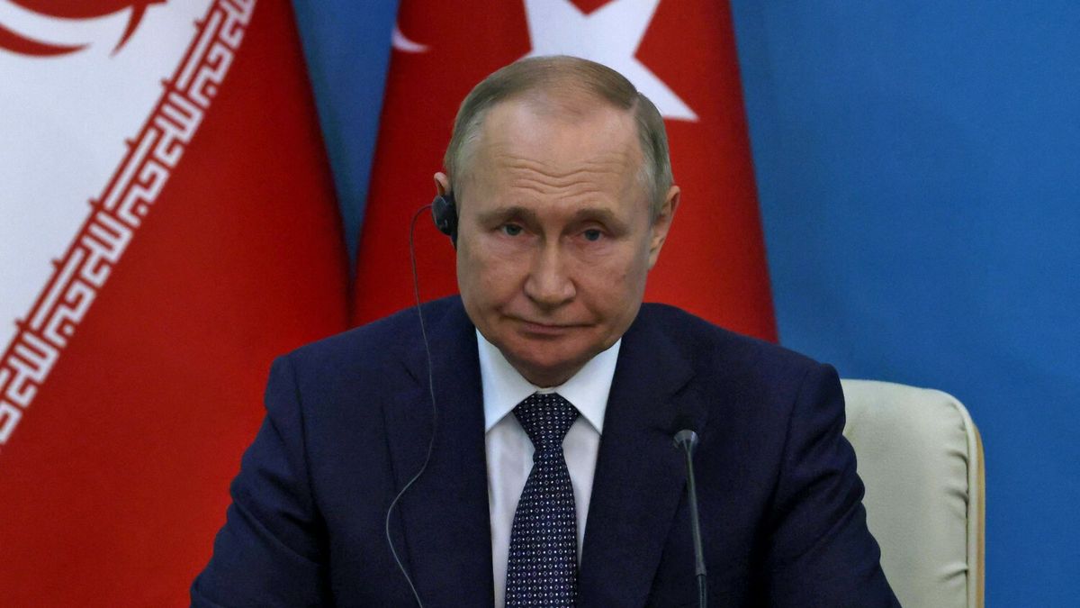 Władimir Putin. (Photo by ATTA KENARE / AFP)
