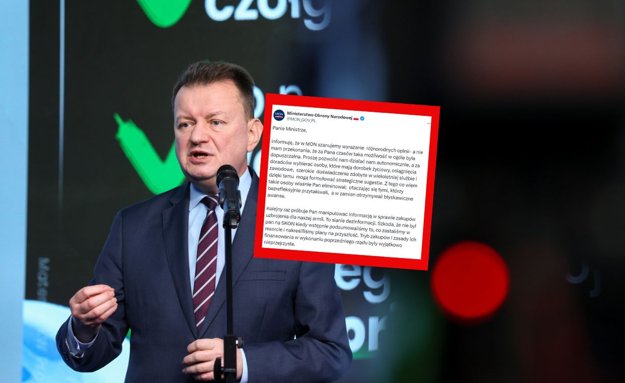 Błaszczak zaatakował MON. Ministerstwo nie pozostało dłużne.