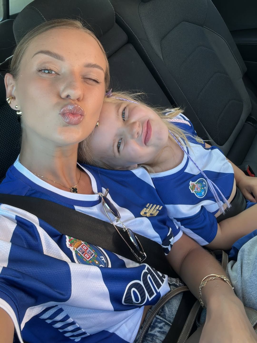 Julia Bednarek z córką