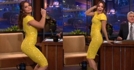 Vanessa Hudgens TRZĘSIE PUPĄ w talk show!
