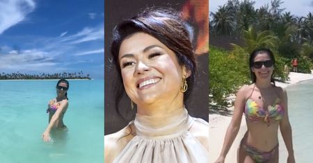 Katarzyna Cichopek w bikini już świętuje Wielkanoc na malediwskiej plaży (ZDJĘCIA)