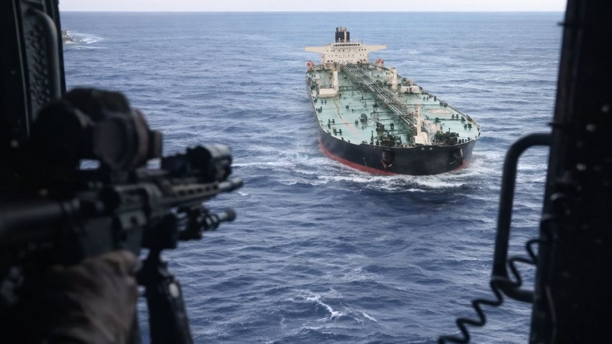 USA przejęło kontrolę nad tankowcem należącym do rosyjskiej flot