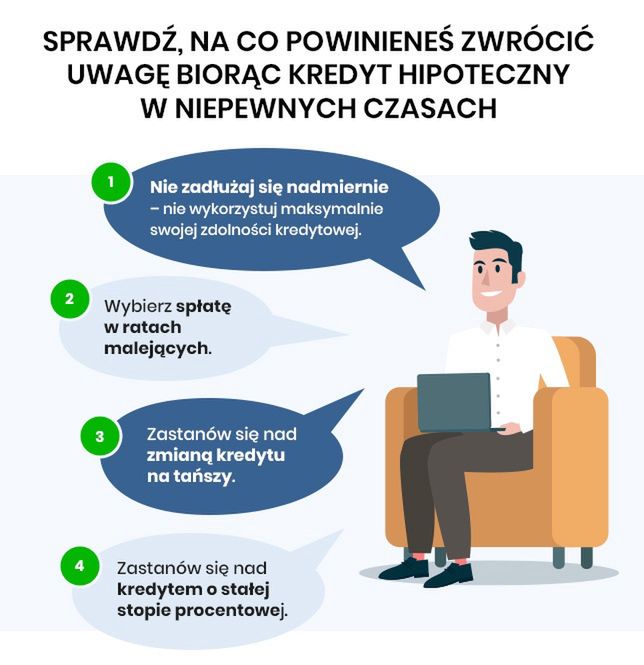 Bierzesz kredyt hipoteczny w niepewnych czasach? Sprawdź, na co powinieneś zwrócić uwagę