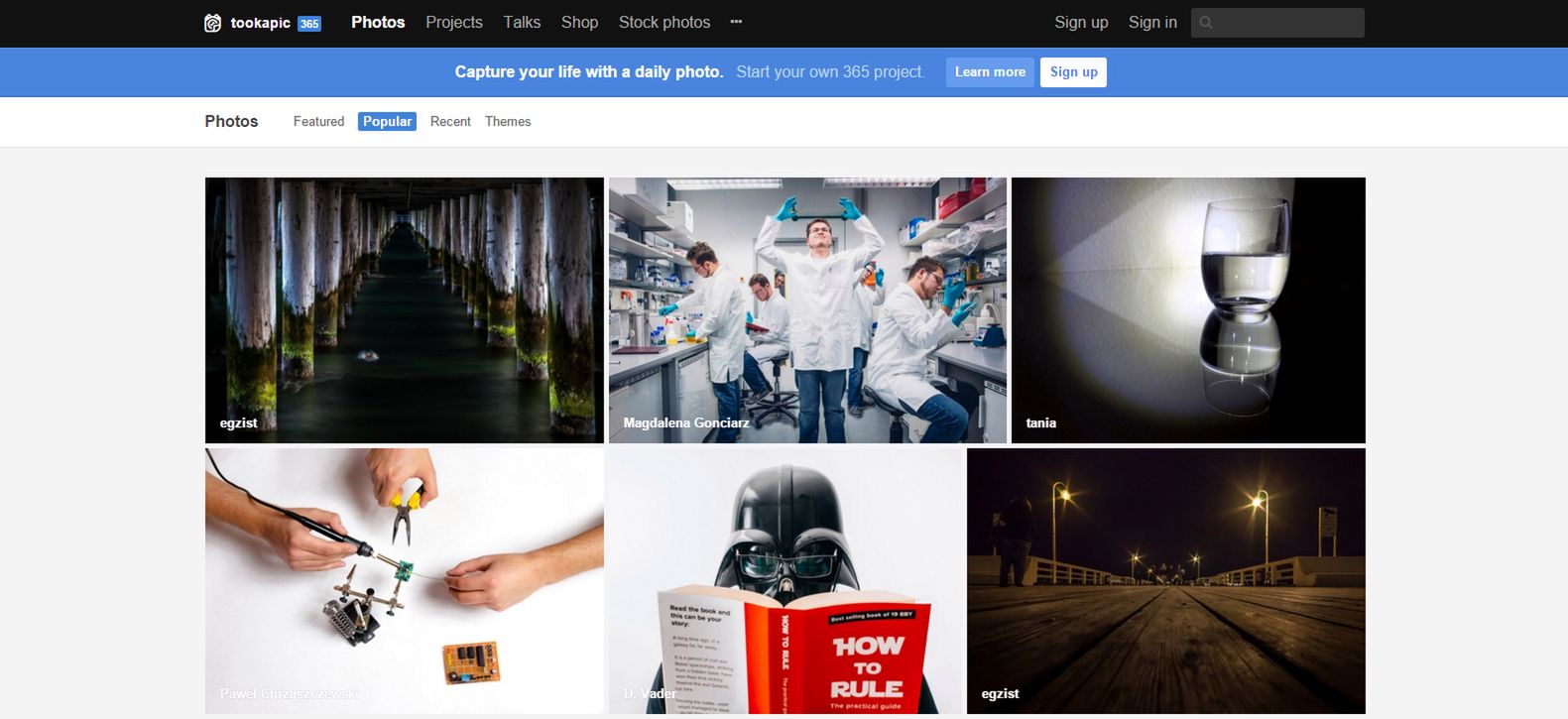 Tookapic.com, czyli jedno zdjęcie dziennie, codziennie. Kreatywne narzędzie dla fotografów 3