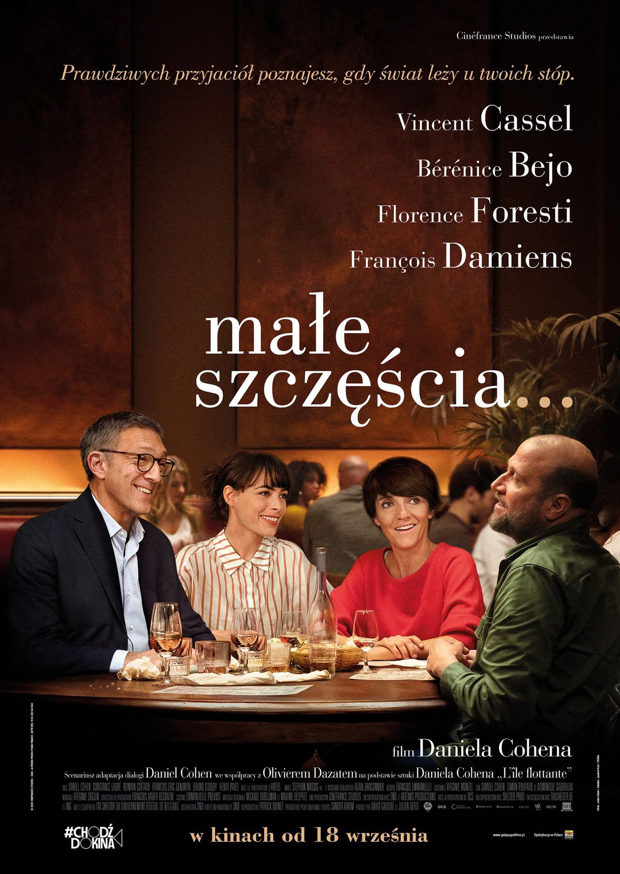 Bérénice Bejo i Vincent Cassel w komedii „Małe szczęścia”