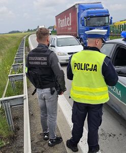 Migranci chcieli uciec do Niemiec. Akcja Straży Granicznej na A4