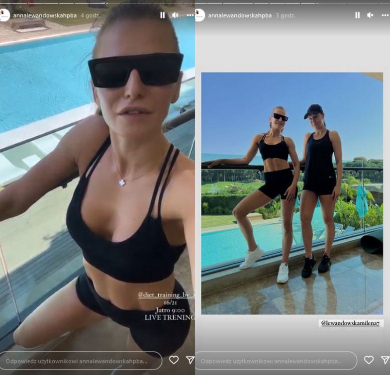 Anna i Robert Lewandowscy wypoczywają na rodzinnych wakacjach