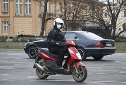 Kiedy motocyklista musi mieć maseczkę? Nowe obostrzenia stawiają sprawę jasno