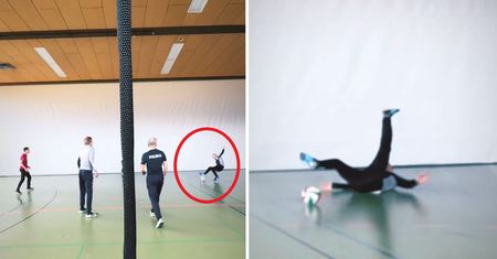 Polscy skoczkowie zagrali w siatkówkę. Spójrz, co zrobił Żyła