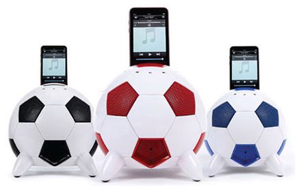 miSoccer – głośnik do iPod’a w kształcie piłki nożnej 2
