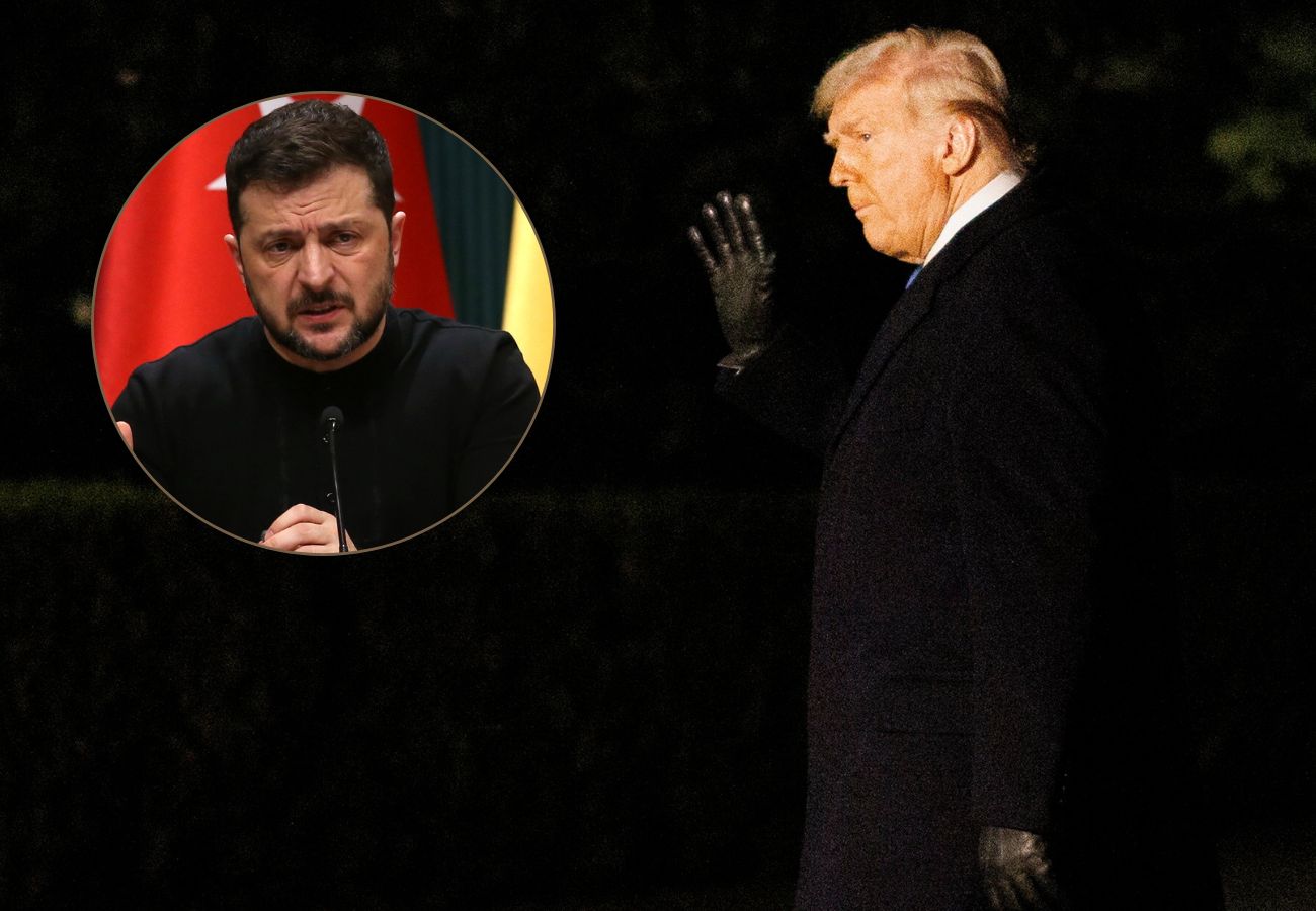 Wbrew słowom Trumpa Zełenski ma się cieszyć poparciem aż 57 proc