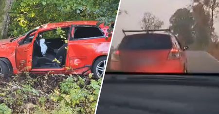 Pościg jak z filmu akcji. Uciekinier staranował policjantów