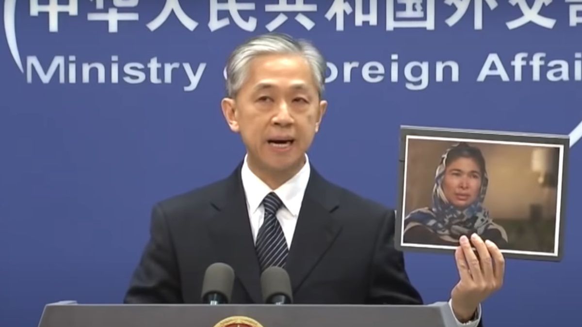 Rzecznik chińskiego MSZ Wang Wenbin 