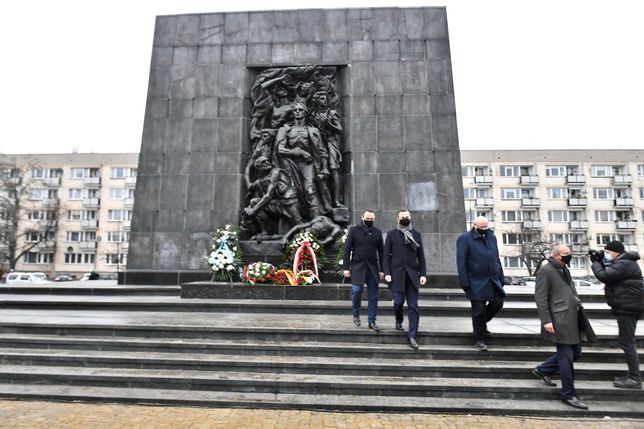 Obchody 16. Międzynarodowego Dnia Pamięci o Ofiarach Holocaustu. Warszawa, Polska